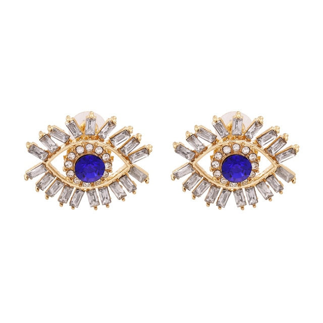 Cute Shape Evil Eye Drop Earrings