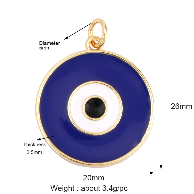 Evil Eye Charm Pendant