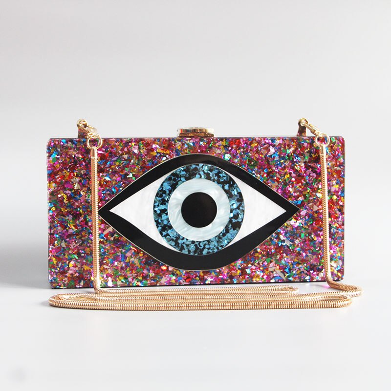 Colorful Evil Eye Shoulder Bags