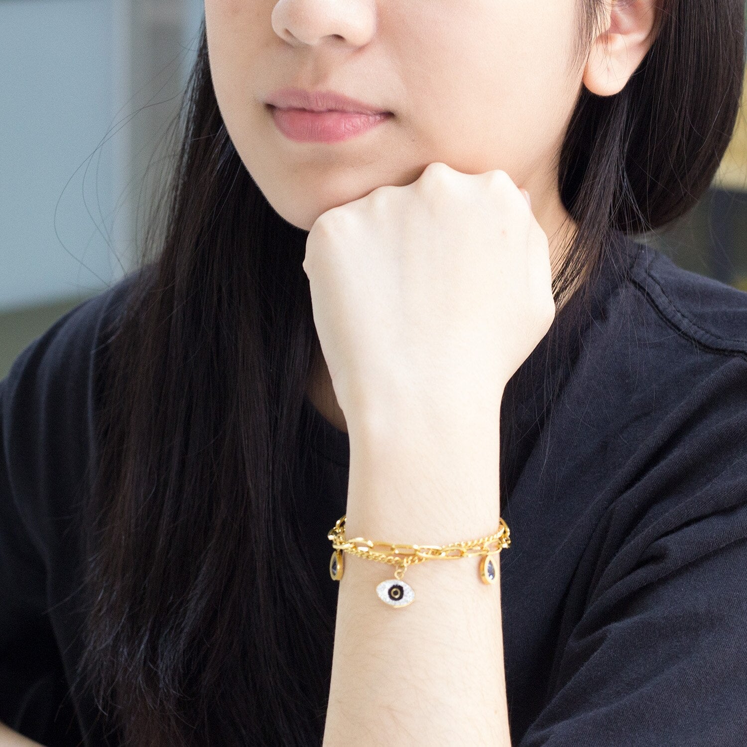 Colorful Evil Eye Handwrist Bracelet