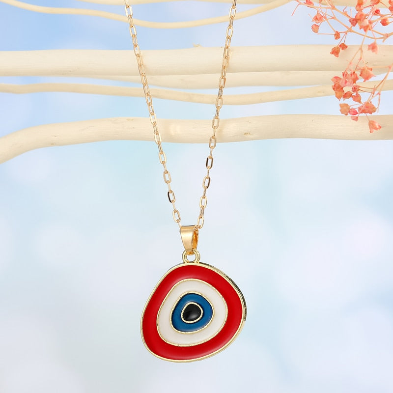 talisman evil eye necklace