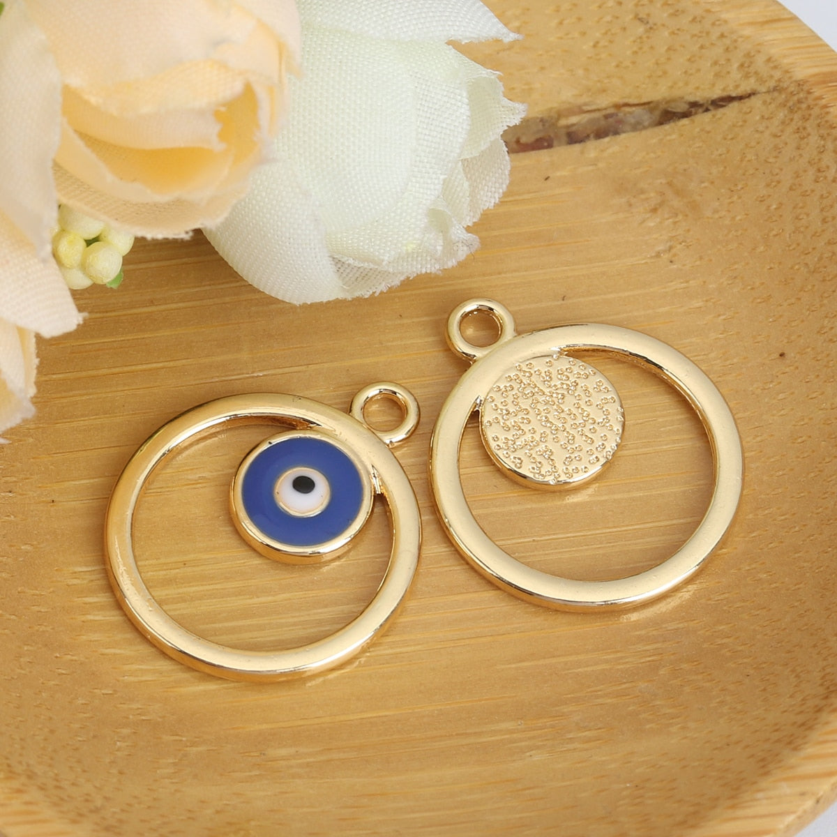 evil eye zinc alloy necklace