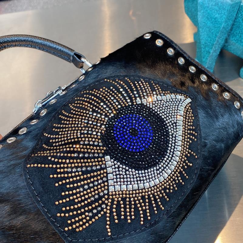 Evil Eye Rhinestone Handbag