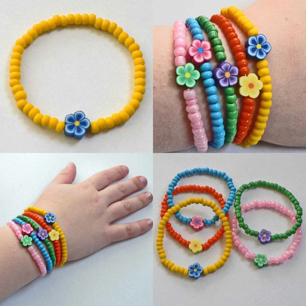 Classic Evil Eye Round Clay Beads