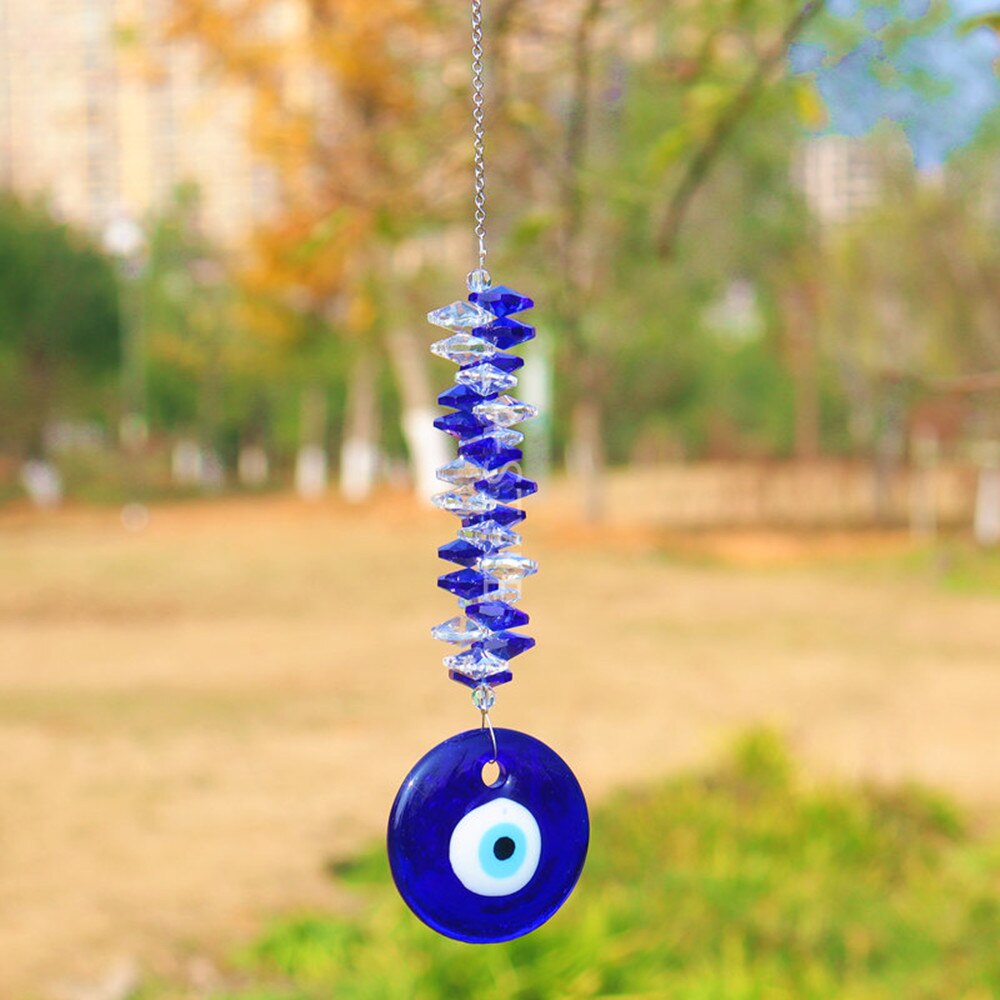Evil Eye Crystal Dream Catcher