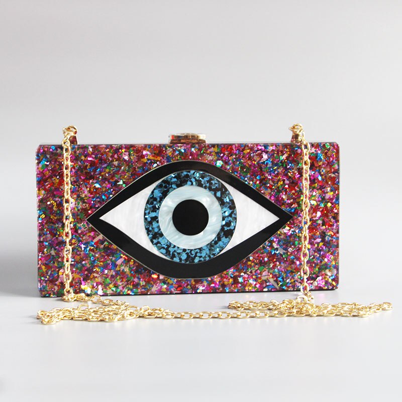 Colorful Evil Eye Shoulder Bags