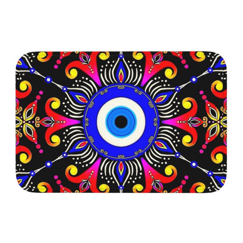 Evil Eyes of Protection Doormat
