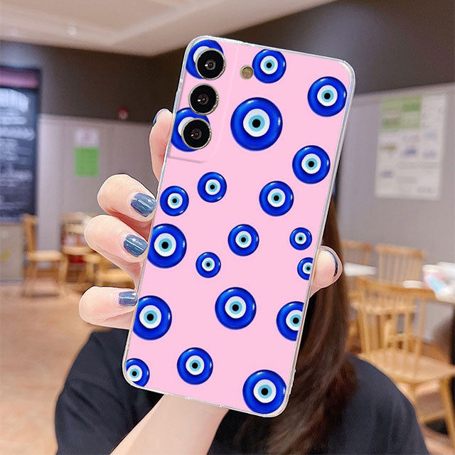 samsung ladies evil eye phone case