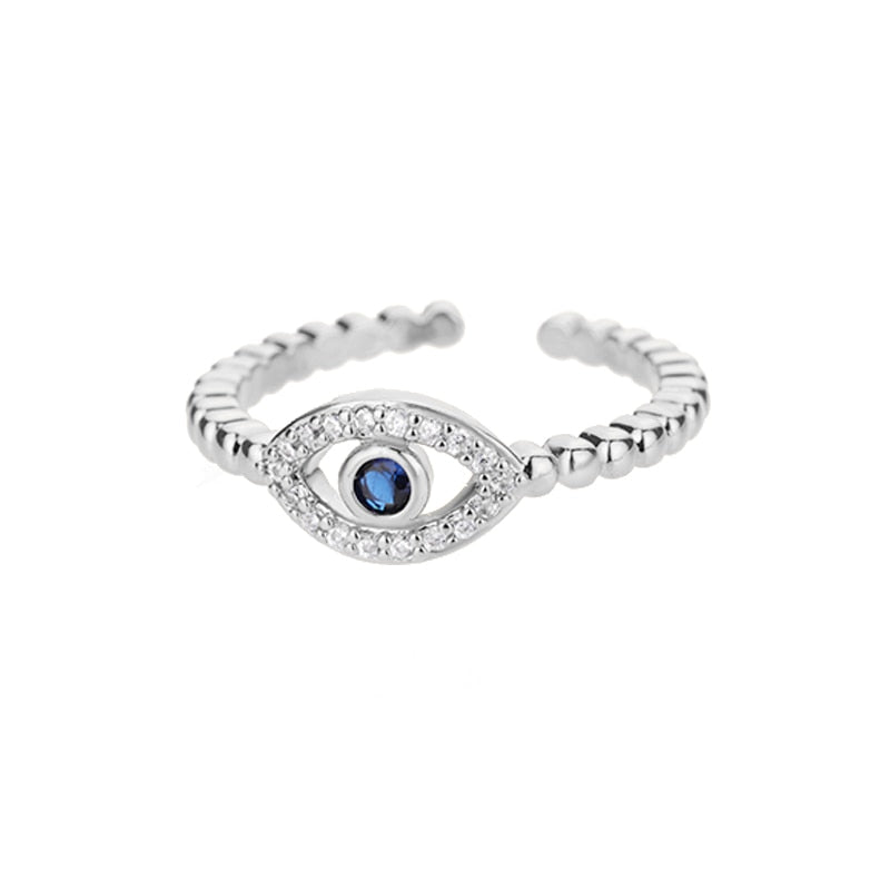 Evil Eye Open Party Ring