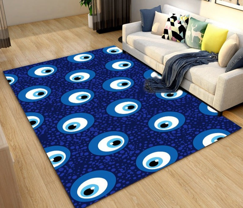 Colorful Evil Eye Rugs