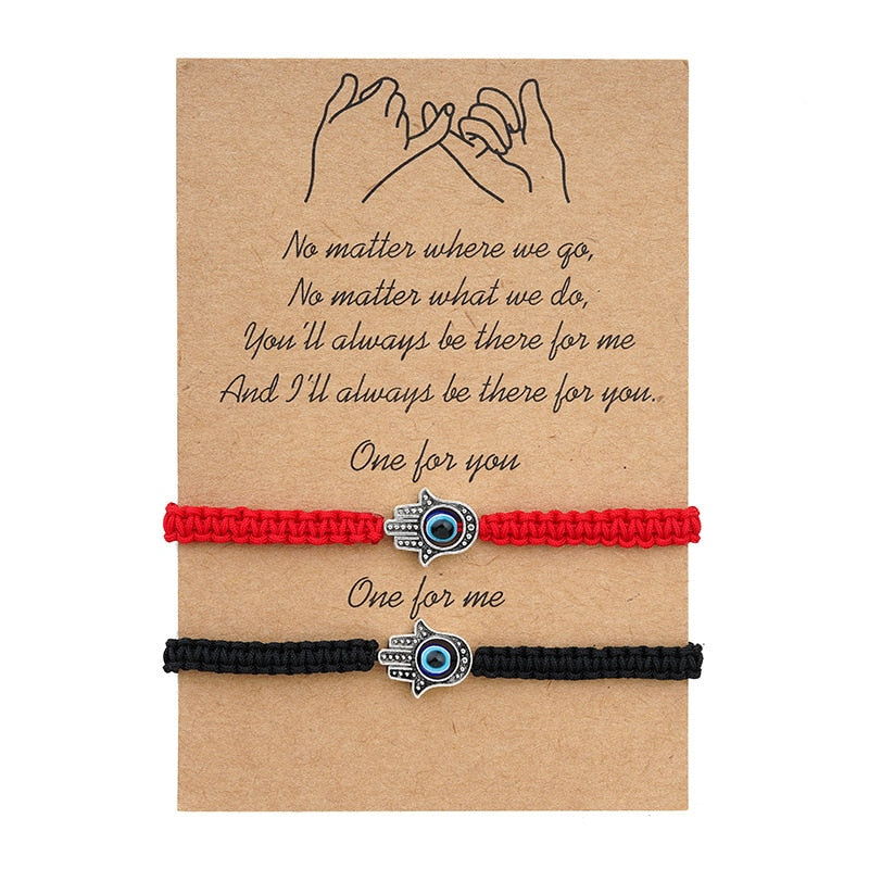 Evil Eye Lucky Friendship Bracelets