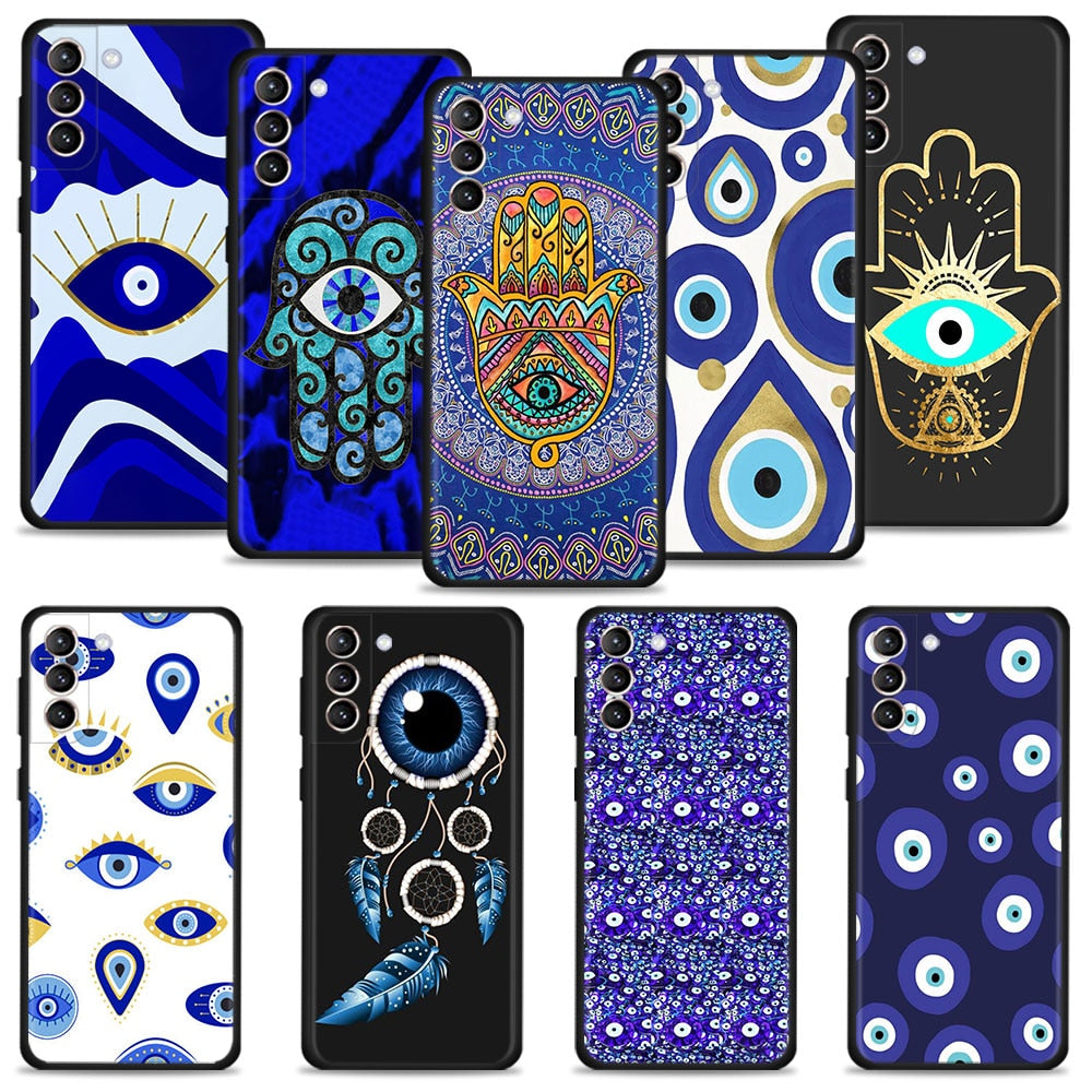 samsung evil eye phone case
