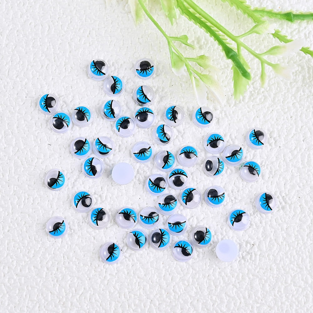 Evil Eye Rhinestones Nail Beads
