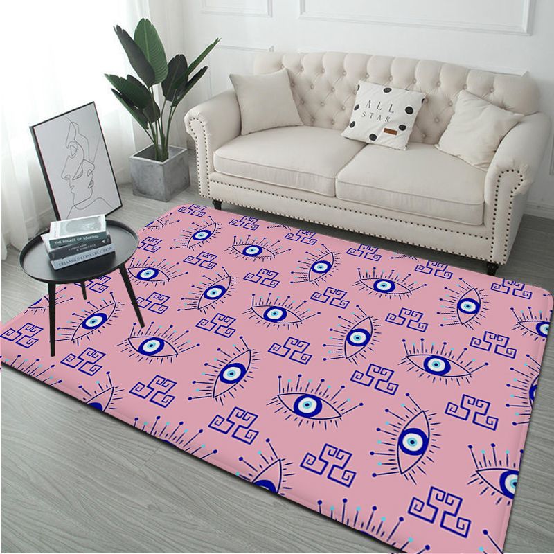 Customize Evil Eye Living Room Mat