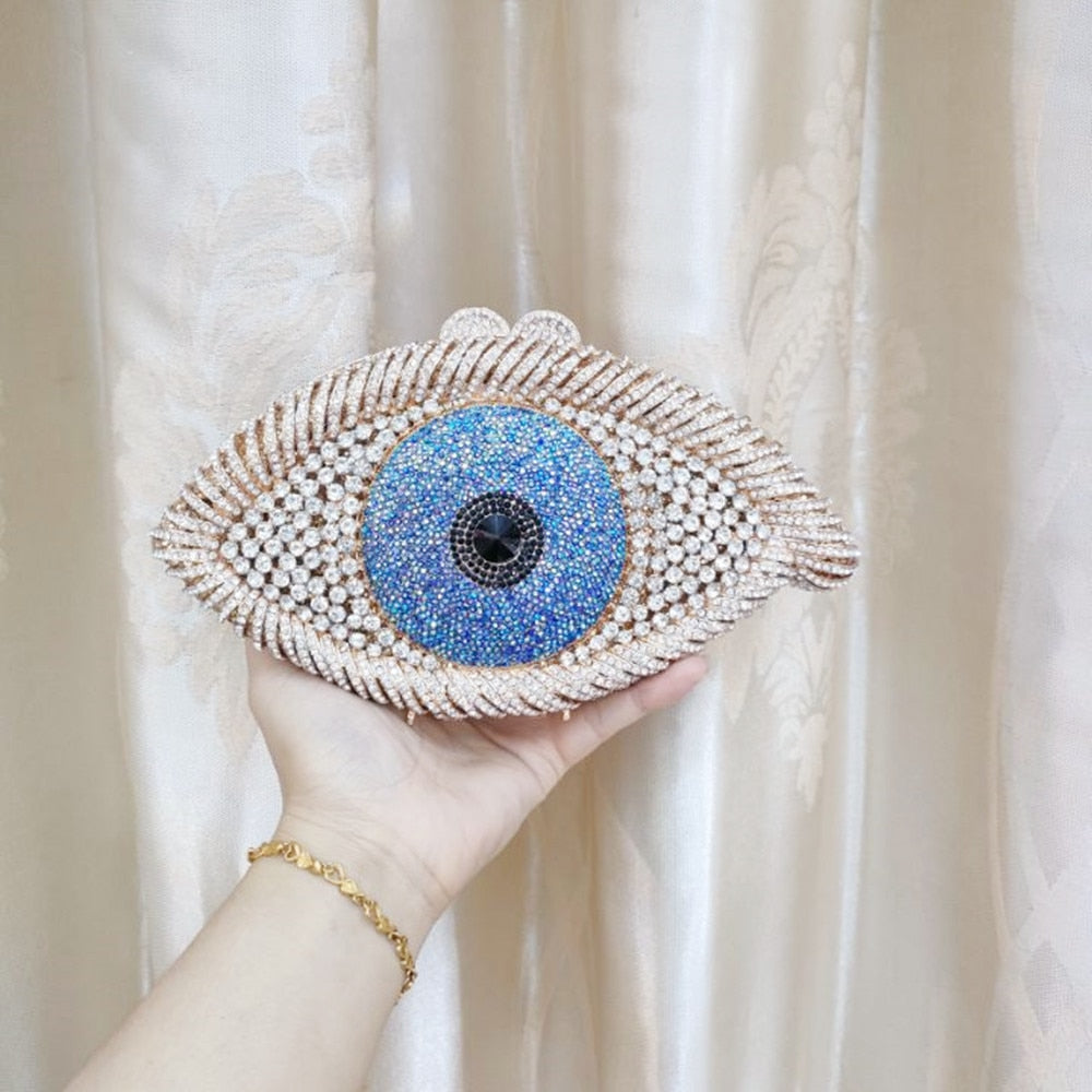 Evil Eye Bridal Purse
