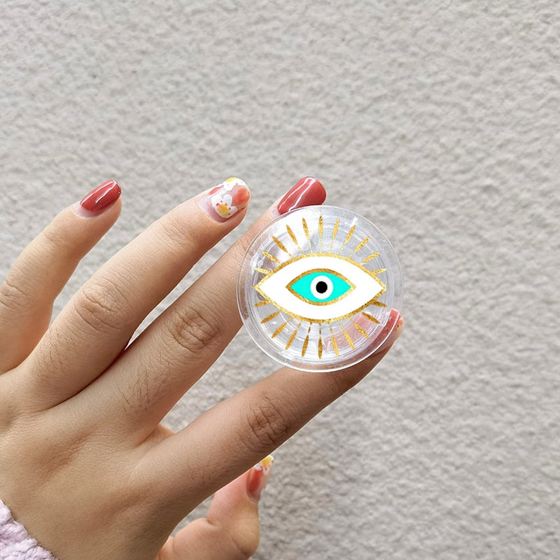 Transparent Evil Eye Popsocket