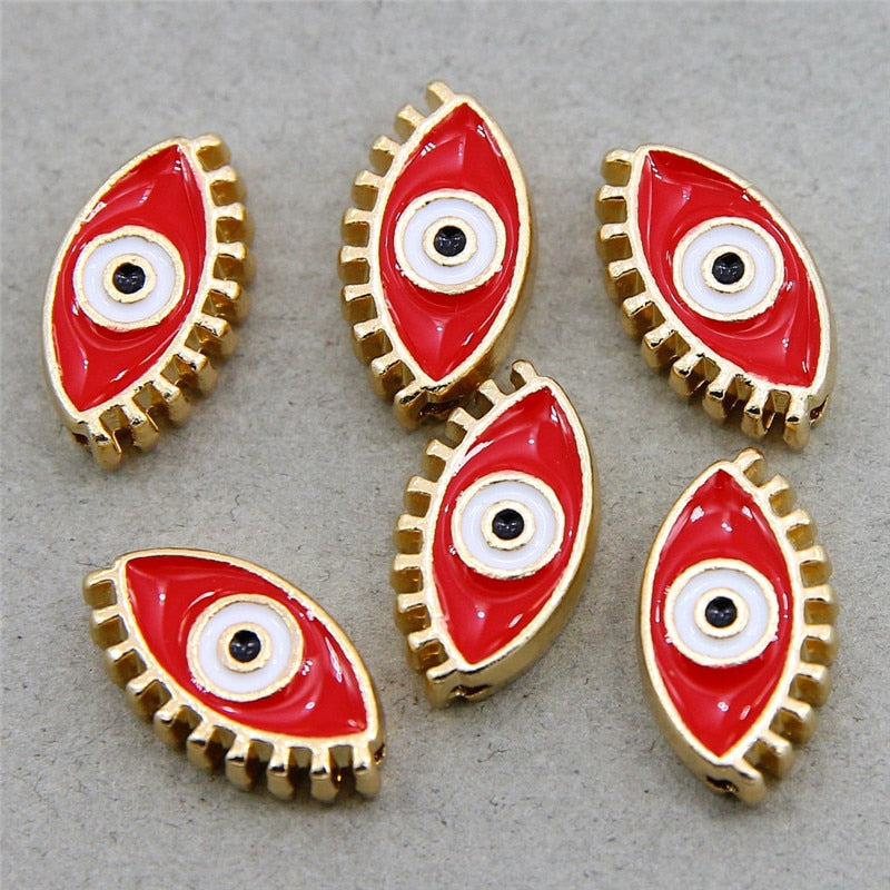 6pcs Evil Eye Beads