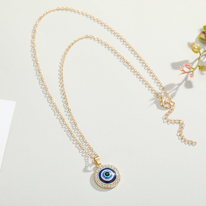 Evil Eye Women Pendant Necklace