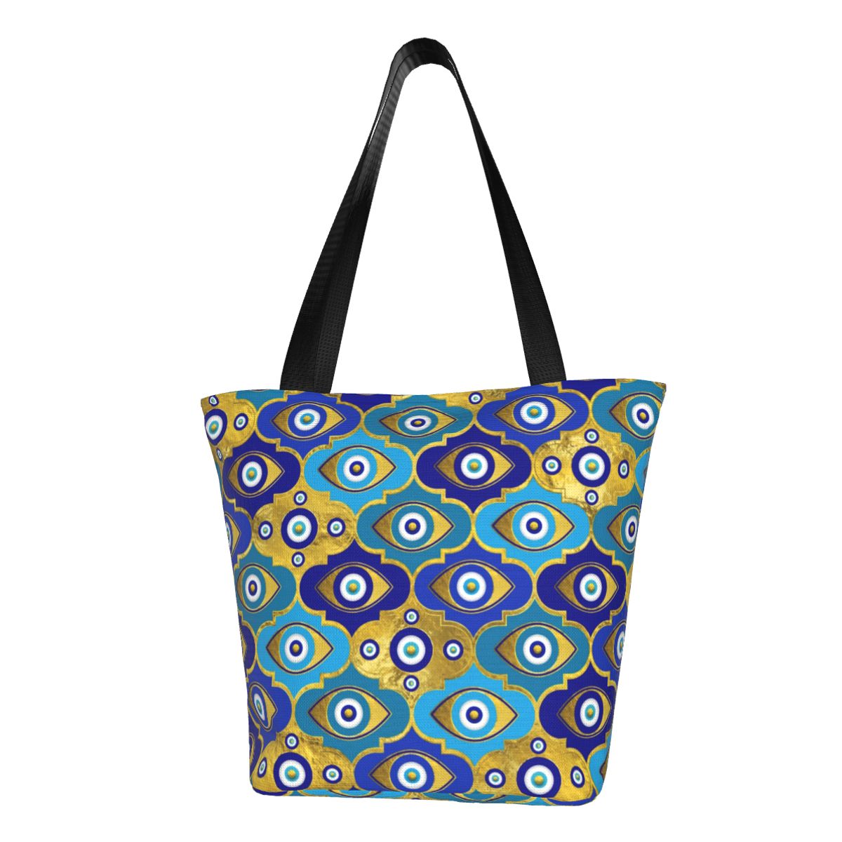 Evil Eye Printed Shoulder Bags