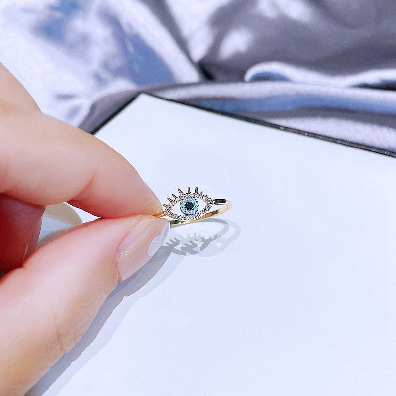 Pretty Unique Evil Eye Ring