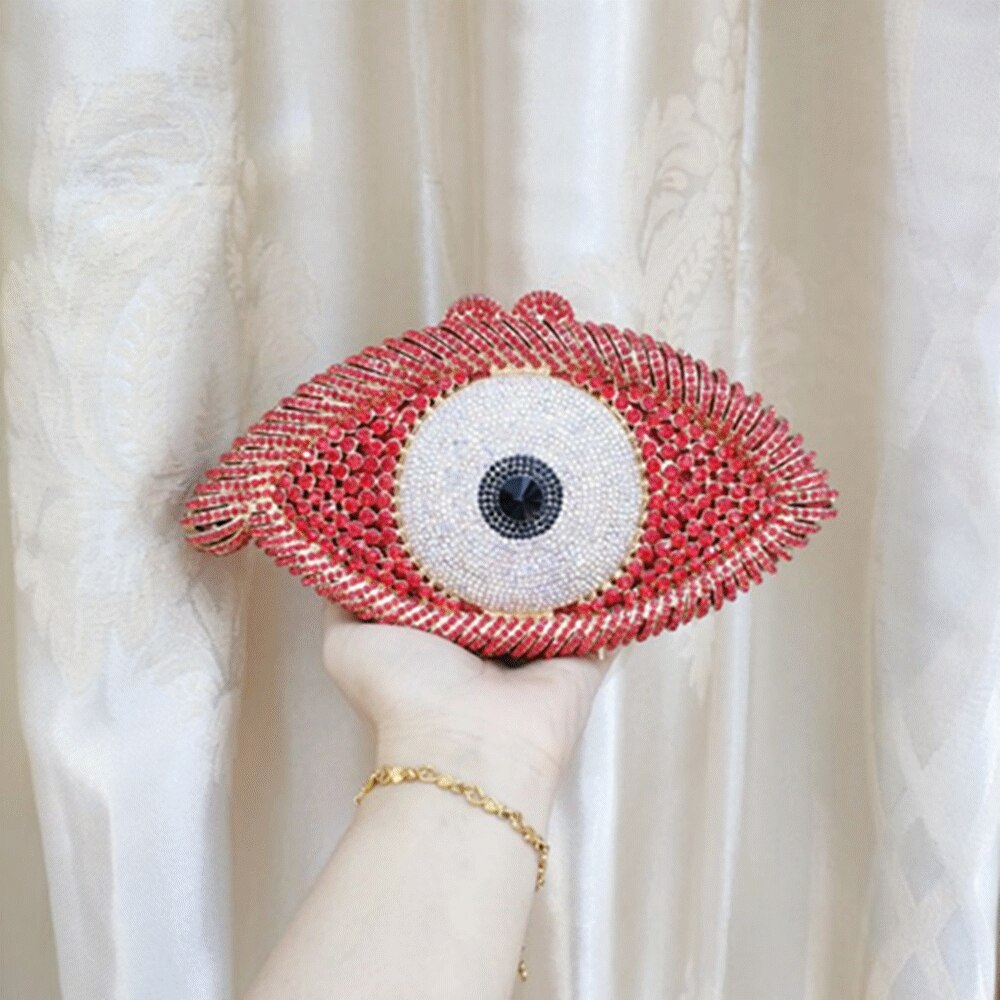 Evil Eye Bridal Purse