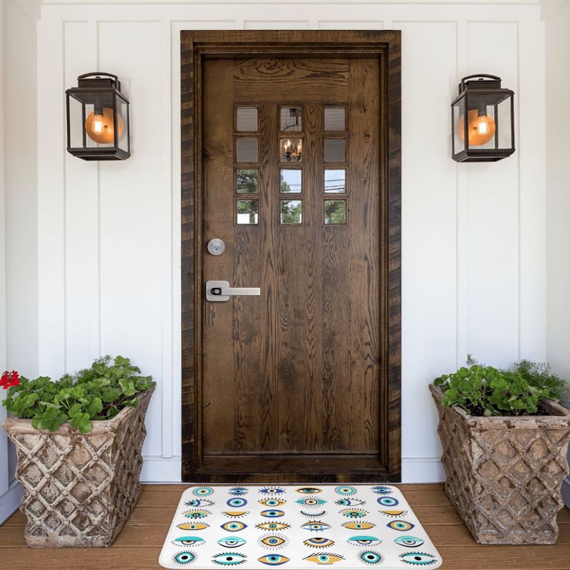 Evil Eyes of Protection Doormat
