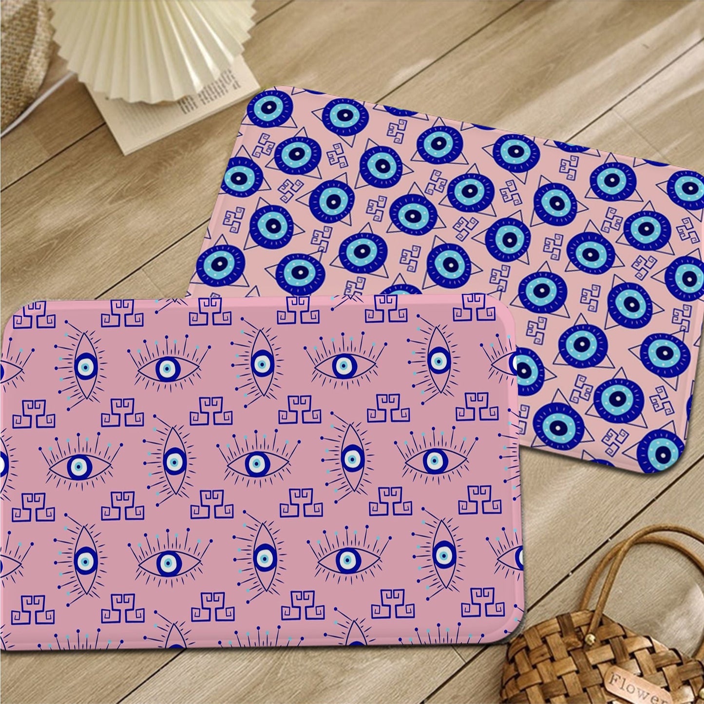 Customize Evil Eye Living Room Mat