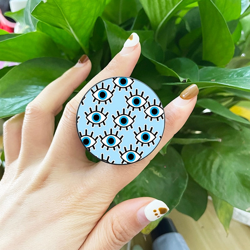 Evil Eye Heart Designs Popsocket