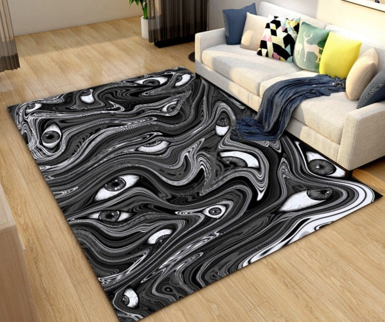Colorful Evil Eye Rugs