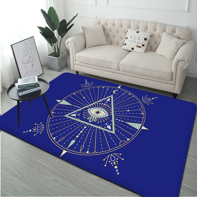 Customize Evil Eye Living Room Mat