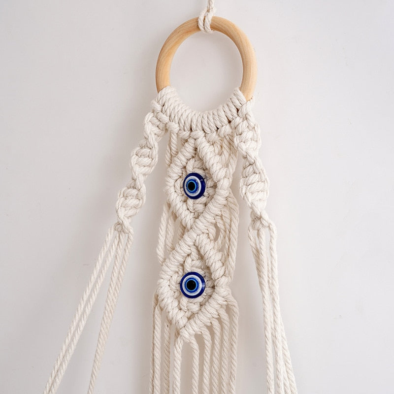 Evil Eye Wall Hanging Shelf
