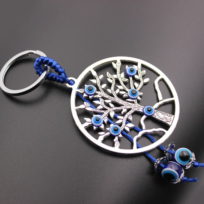 evil eye dream catcher tree