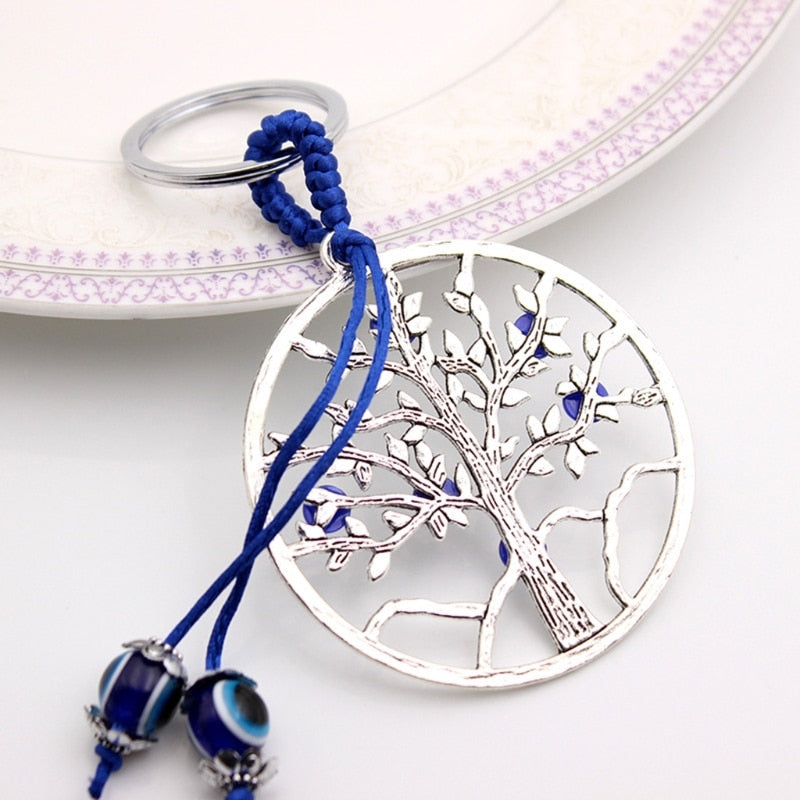 evil eye dream catcher tree