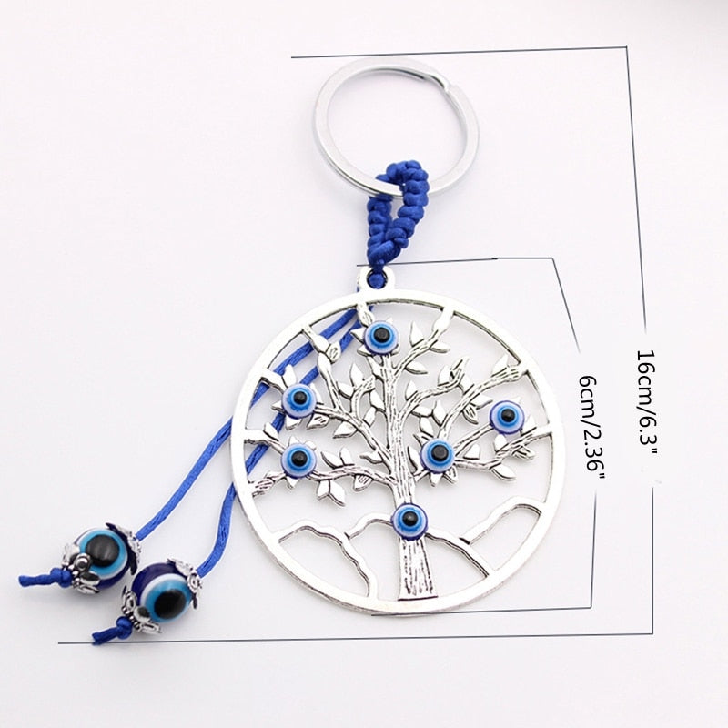 evil eye dream catcher tree