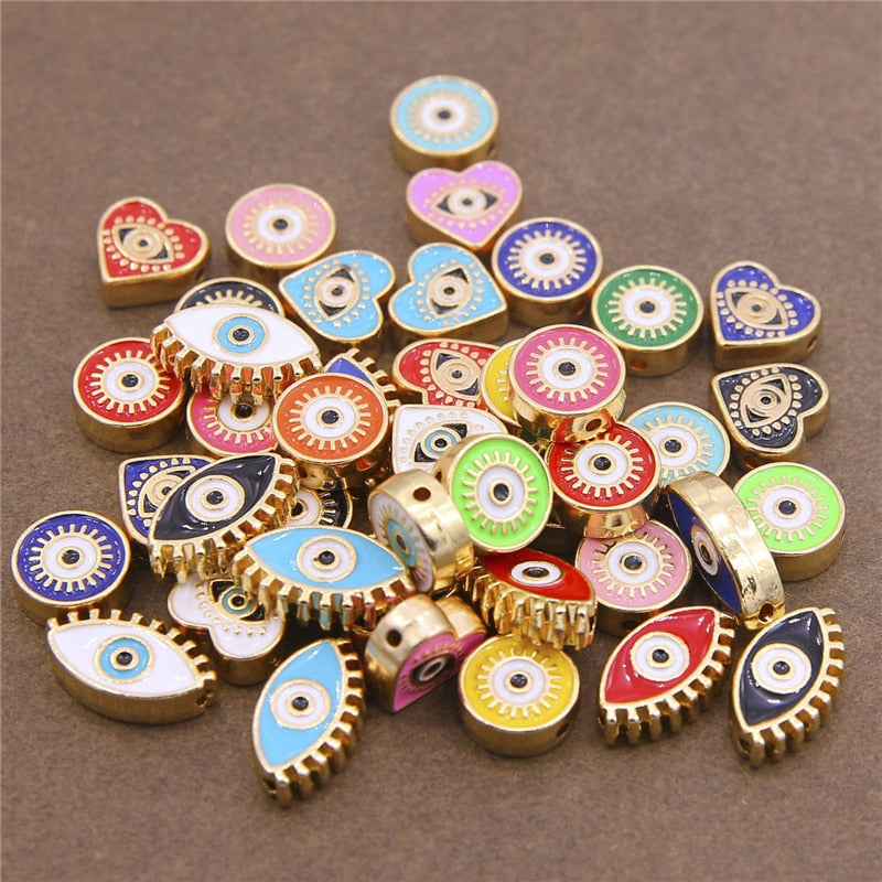 6pcs Evil Eye Beads