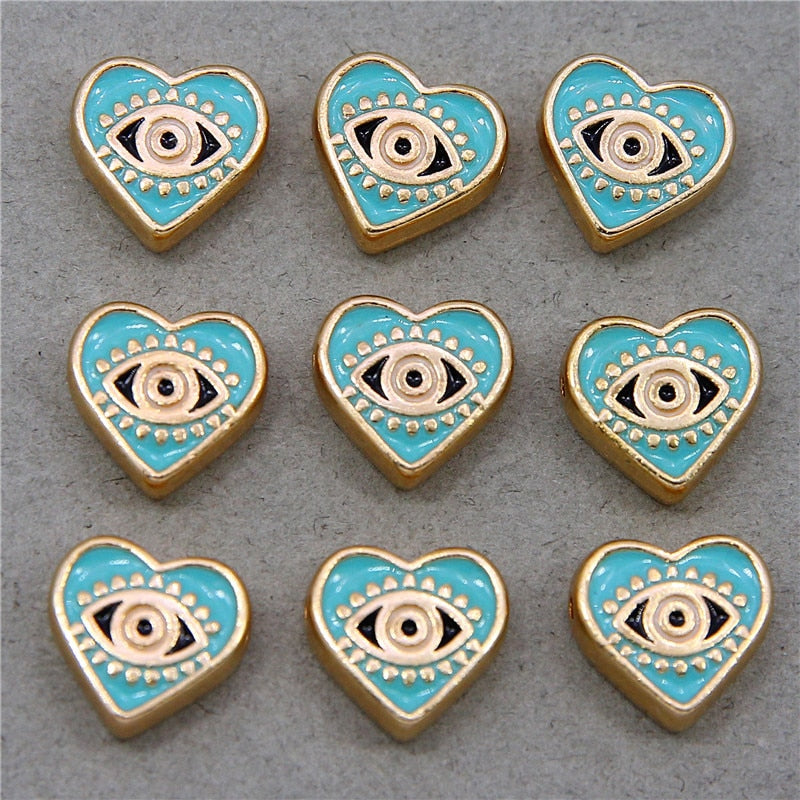 6pcs Evil Eye Beads
