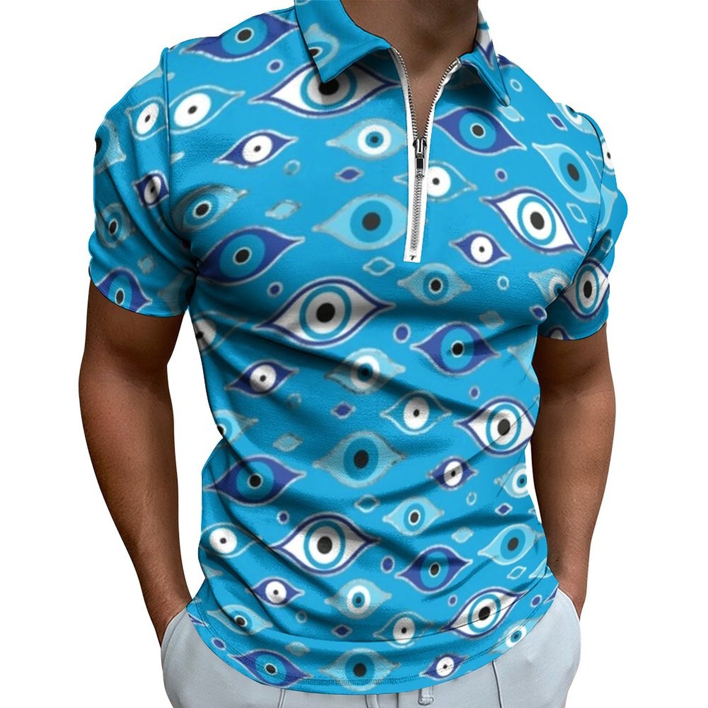 Evil Eye Short Sleeve Summer Shirts