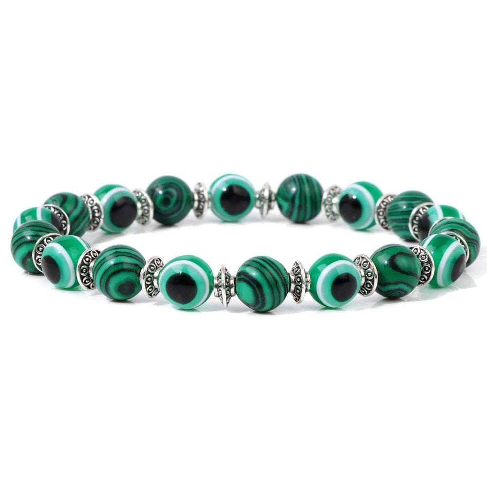Lucky stone Evil Eye Bracelet
