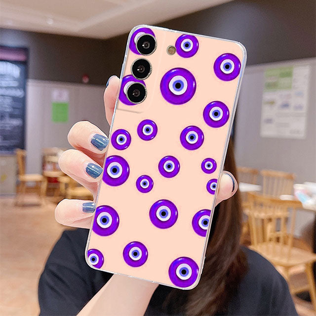 samsung ladies evil eye phone case