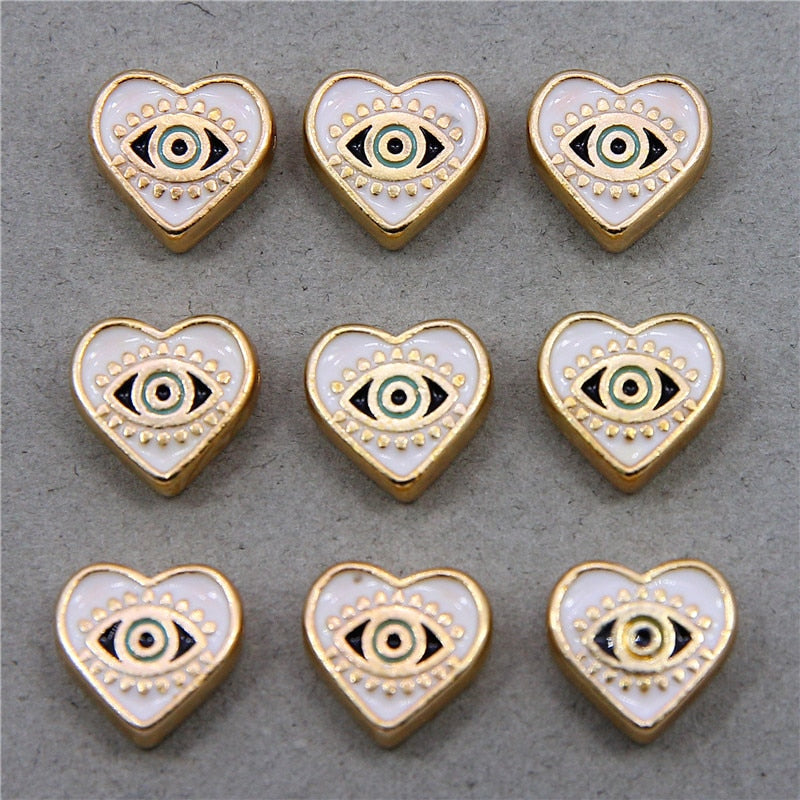 6pcs Evil Eye Beads