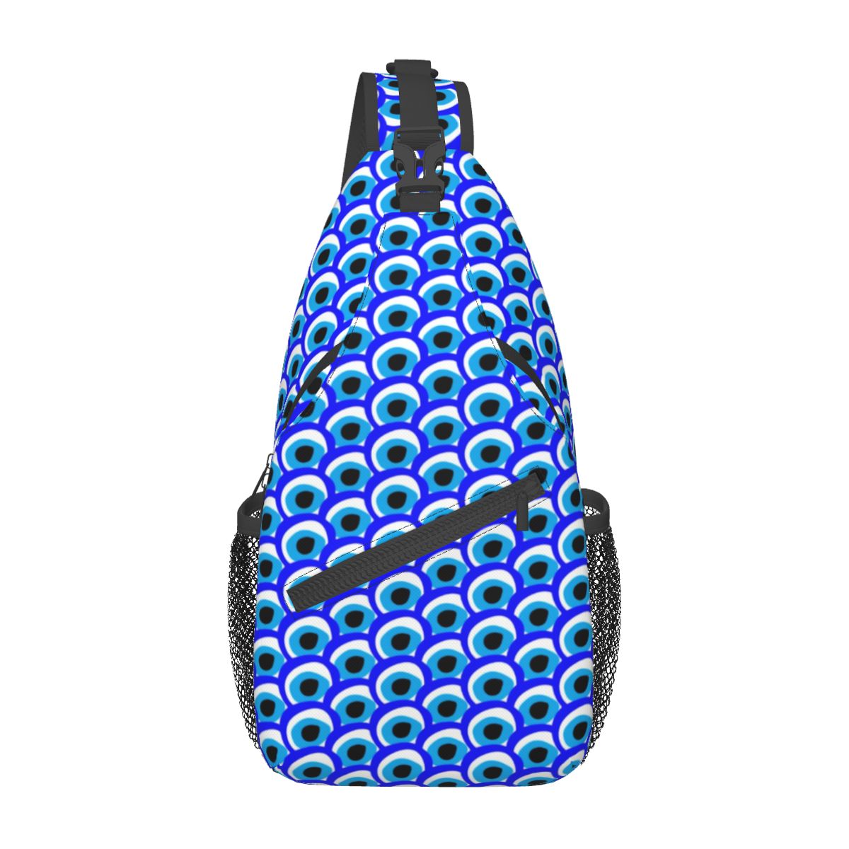 Butterfly & Nazar Printed Evil Eye Shoulder Bags