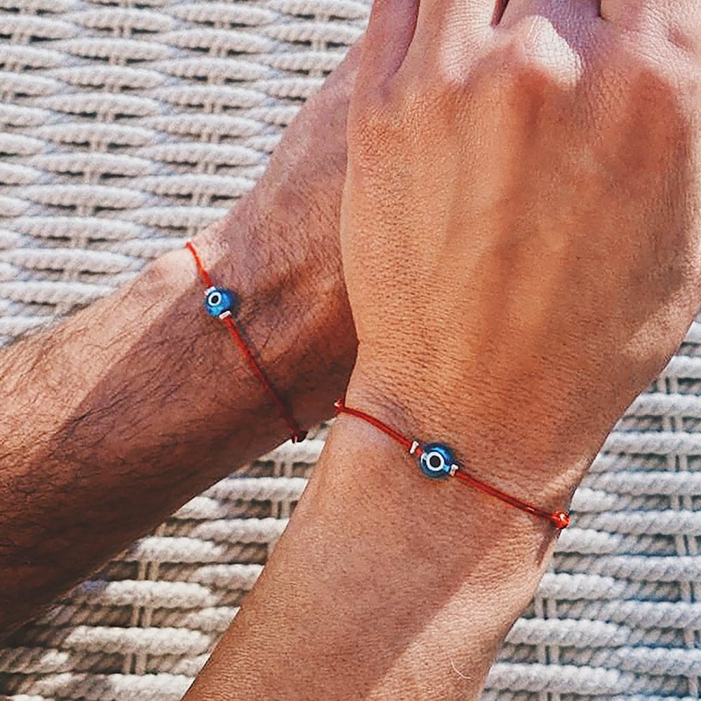 Simple Evil Eye Bracelet For Men's