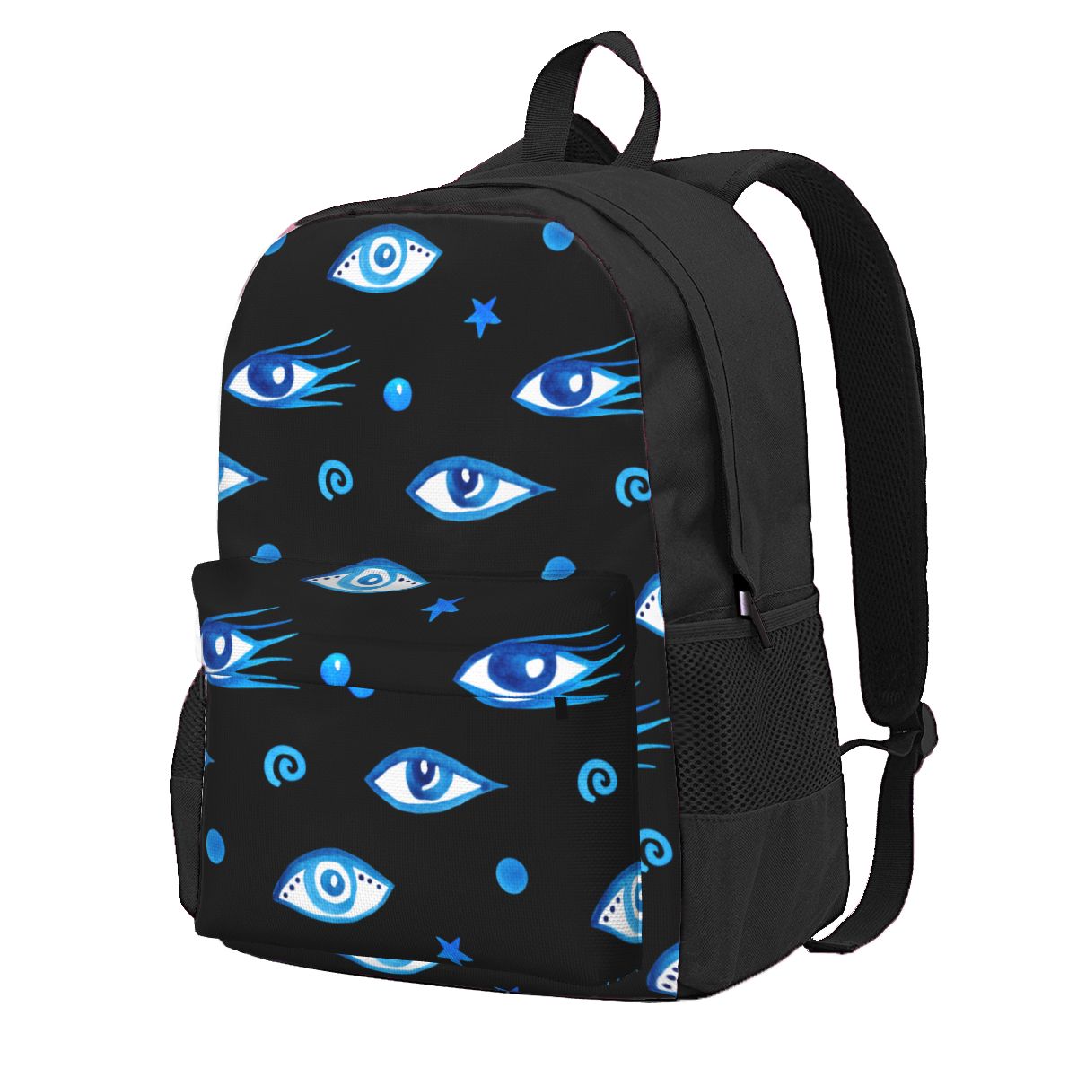 Evil Eye Laptop Mochila Kids Travel Shoulder Bag