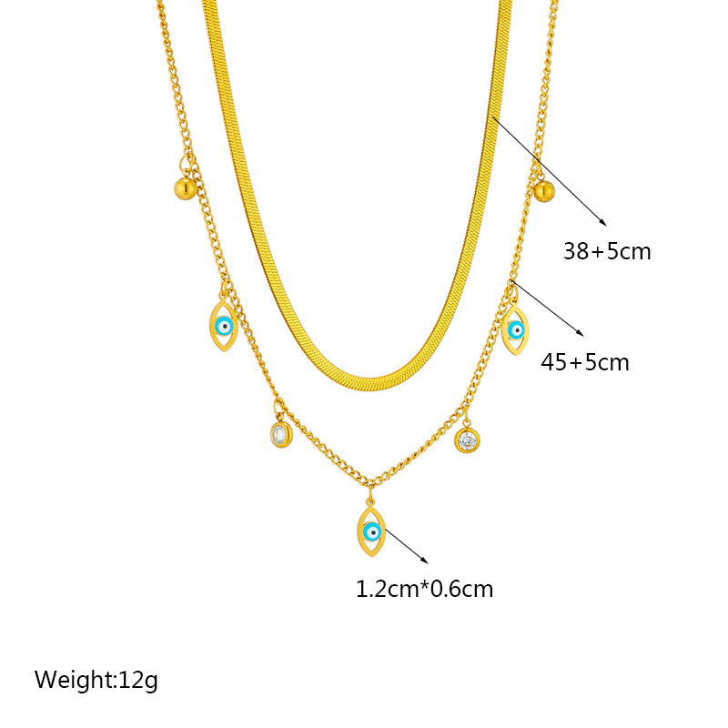 Evil Eye Charm Necklace