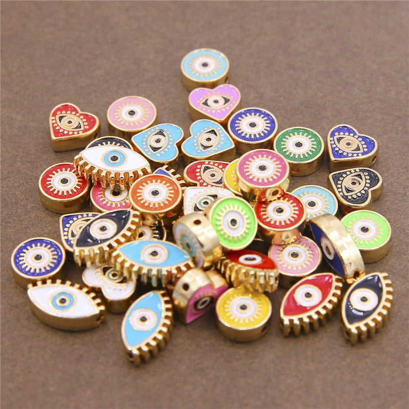 6pcs Evil Eye Beads