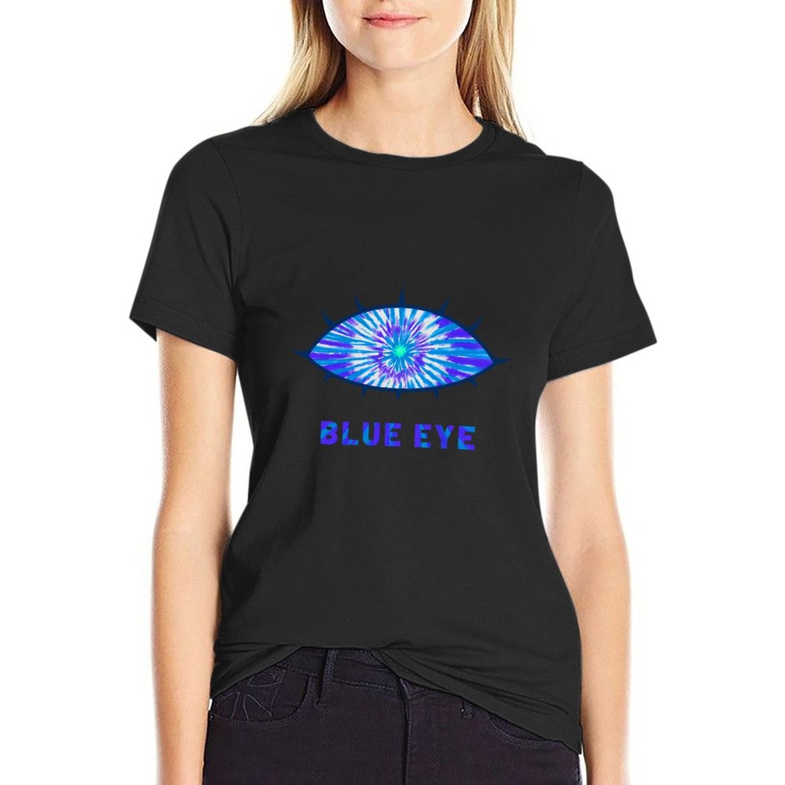 evil eye cotton women t-shirt