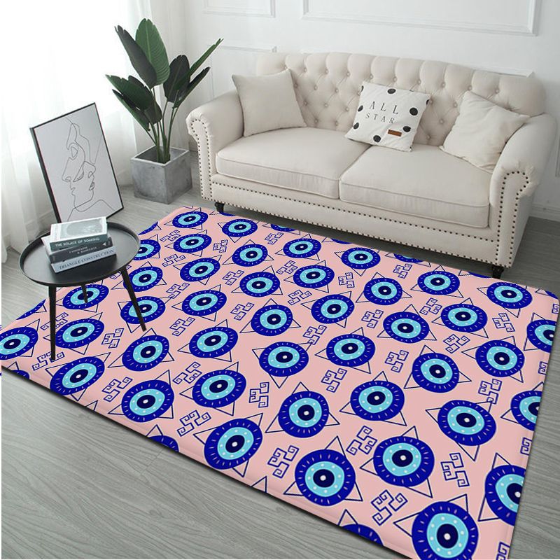 Customize Evil Eye Living Room Mat