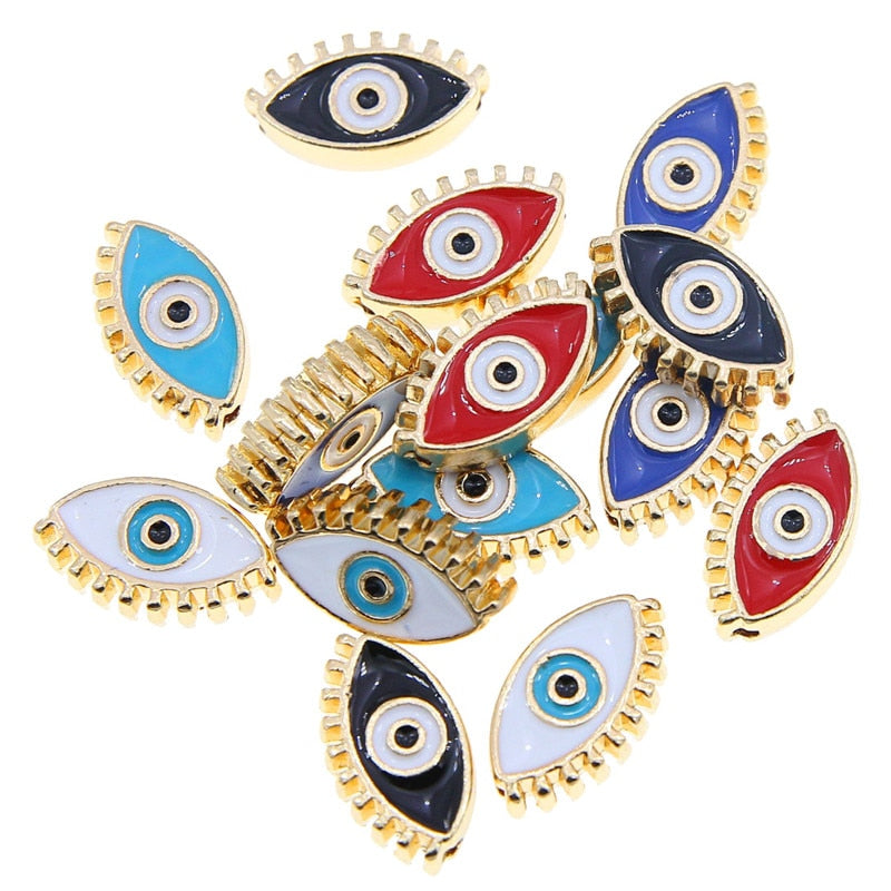 6pcs Evil Eye Beads