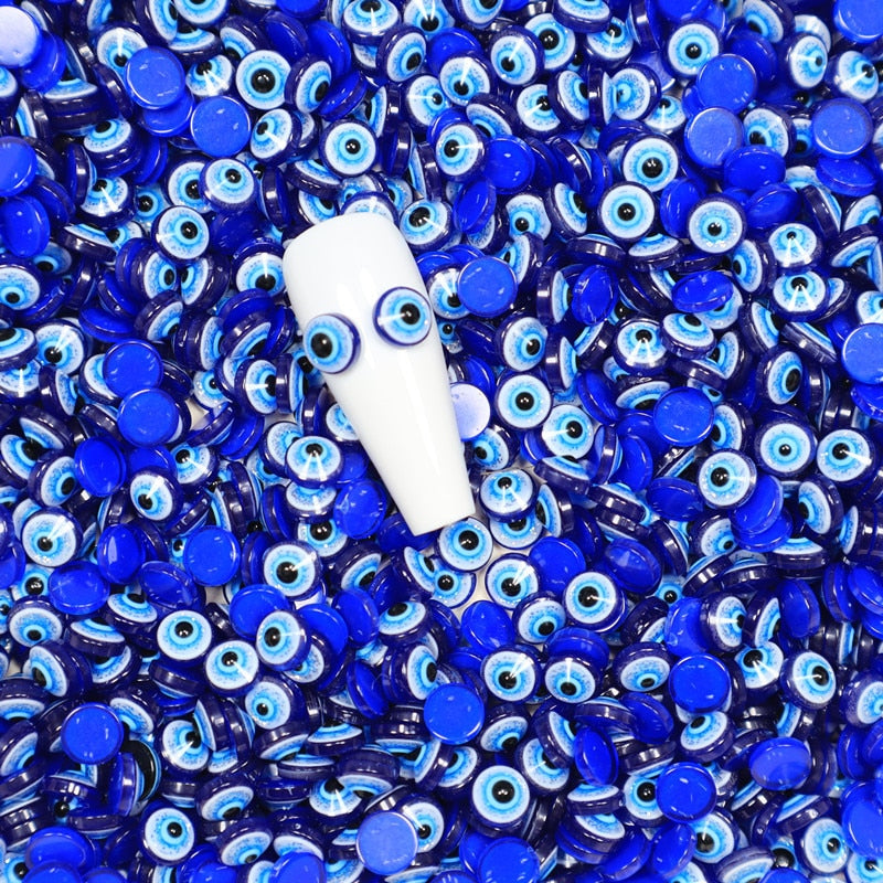 Evil Eye Nail Beads
