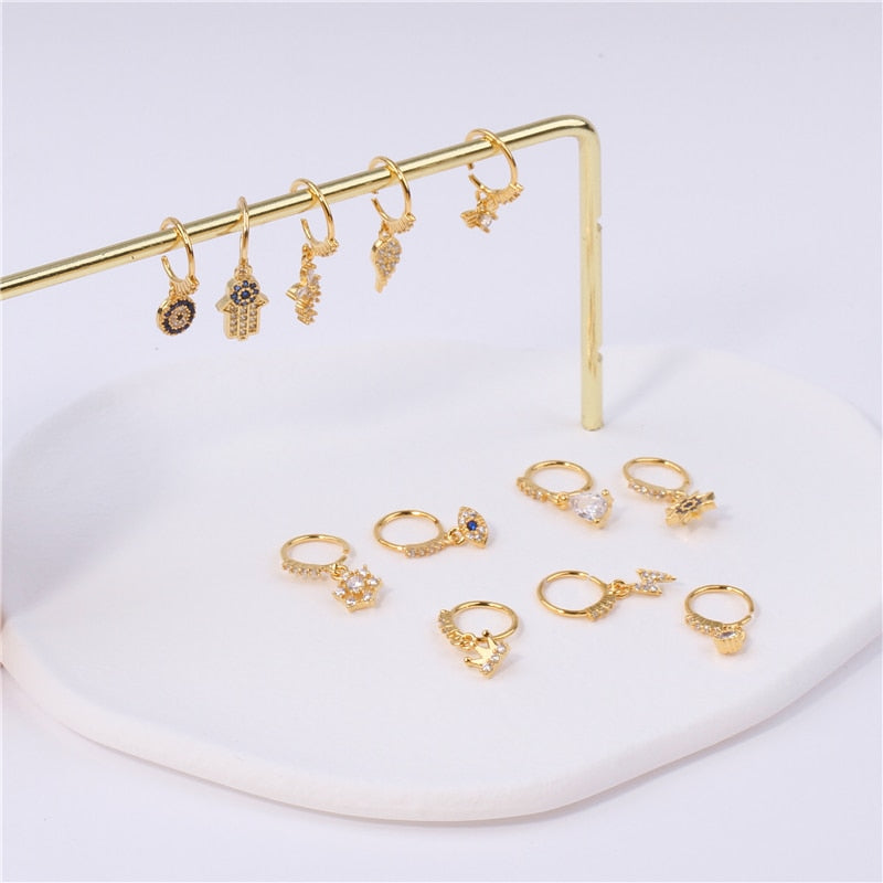 Evil Eye Classic Nose Ring